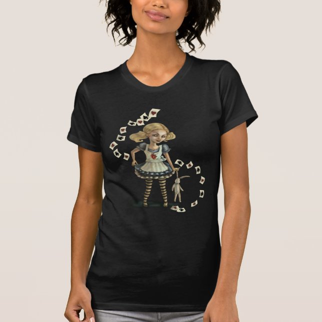 Camiseta Alicia en el país de las maravillas (Anverso)