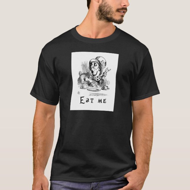 Camiseta Alicia en el país de las maravillas - cómame (Anverso)