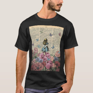Camiseta Alicia En El País De Las Maravillas - Jardín De La
