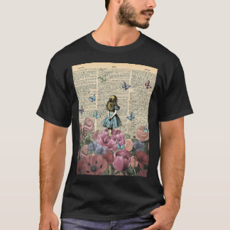 Camiseta Alicia En El País De Las Maravillas - Jardín De La