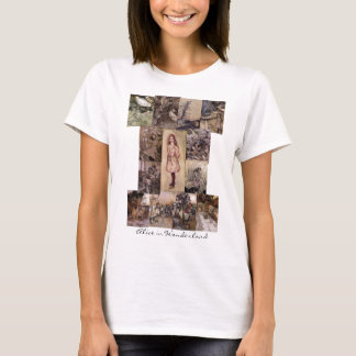 Camiseta Alicia en el país de las maravillas - modificado