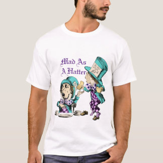 Camiseta Alicia en el país de las maravillas y la locura de