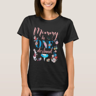 Camiseta Alicia en familia ONEderland, mami del cumpleaños