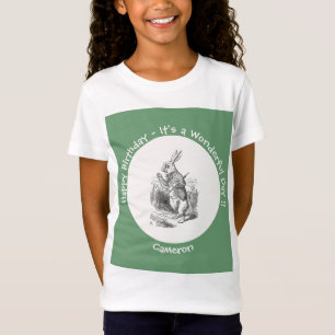 Camiseta Alicia en la fiesta de cumpleaños del Conejo Blanc