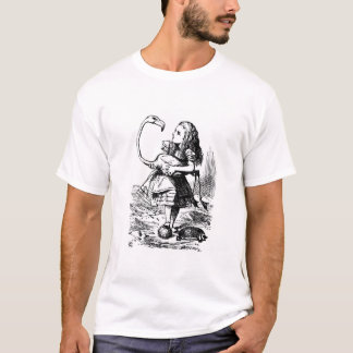 Camiseta Alicia juega croquet
