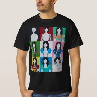 Camiseta Alicia: La locura devuelve la cuadrícula