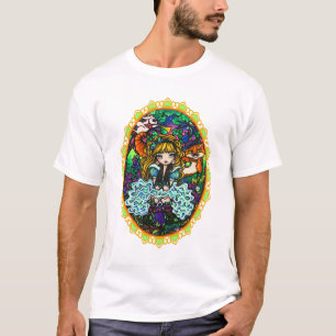 Camiseta "Alicia perdió" a Alicia en el gato de Cheshire