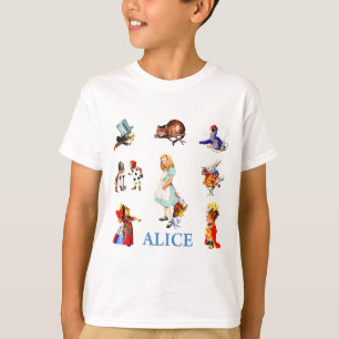 Camiseta Alicia y amigos en el país de las maravillas