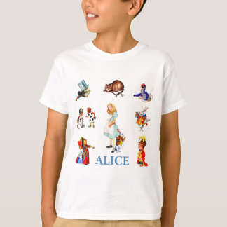 Camiseta Alicia y amigos en el país de las maravillas
