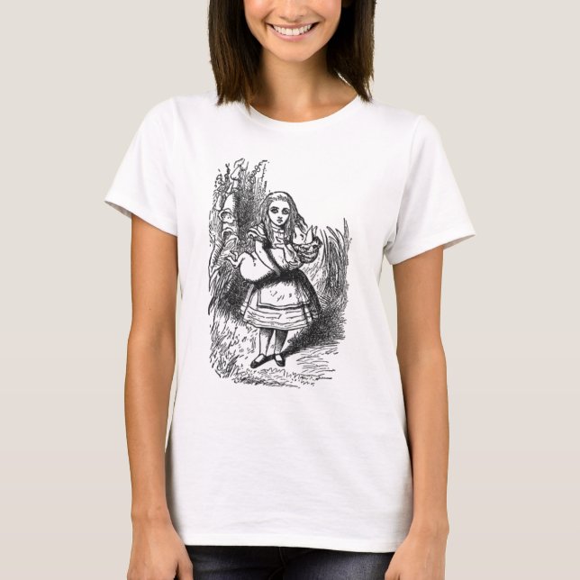 Camiseta Alicia y el cerdo (Anverso)