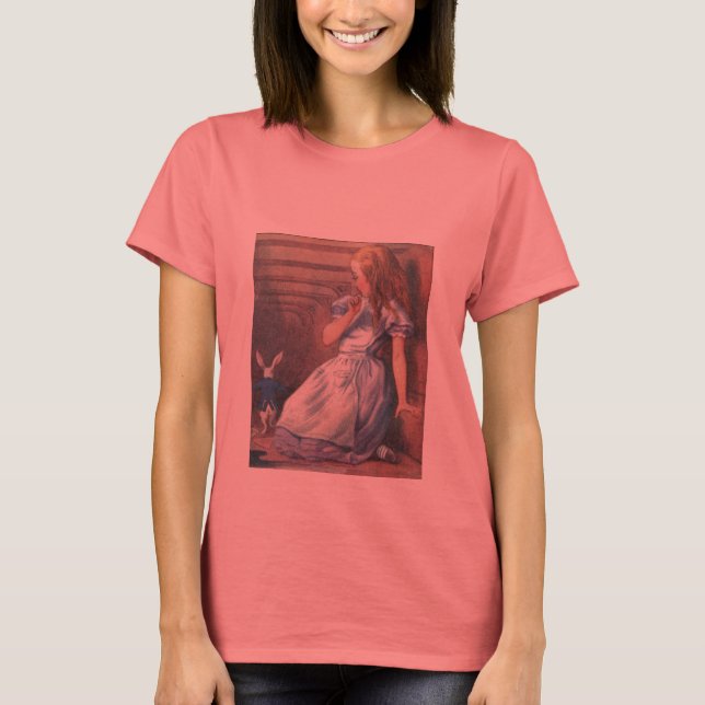 Camiseta Alicia y el Conejo Blanco (Anverso)