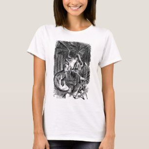 Camiseta Alicia y el Jabberwocky