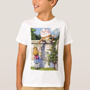 Camiseta Alicia y Humpty Dumpty en el país de las
