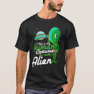 Camiseta Alie divertida Fiesta de disfraces de ciencia ficc