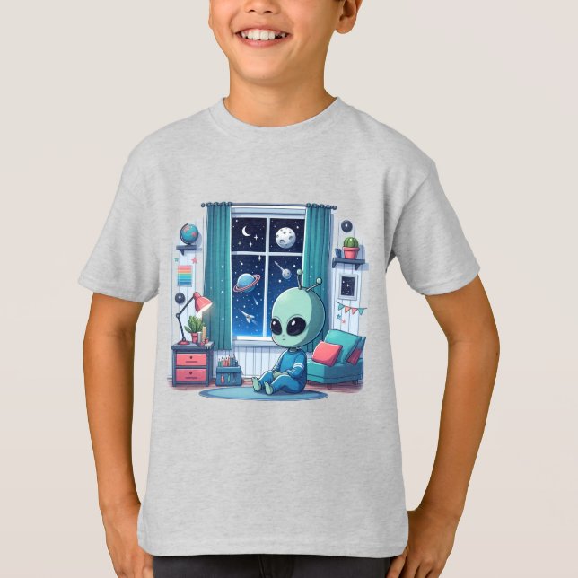 CAMISETA ALIEN (Anverso)