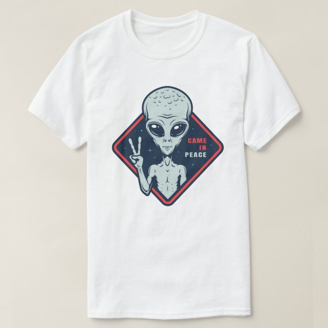 Camiseta Alien (Diseño del anverso)