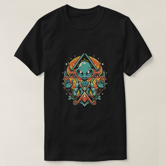 Camiseta Alien (Diseño del anverso)