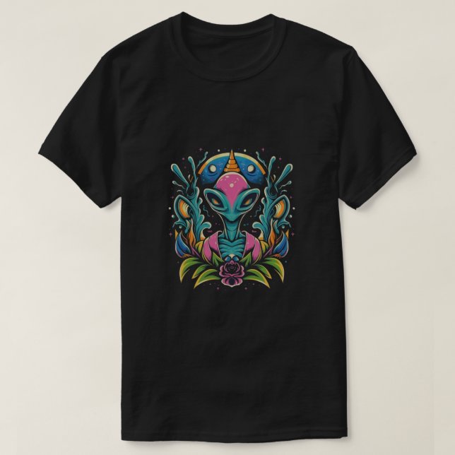 Camiseta Alien (Diseño del anverso)