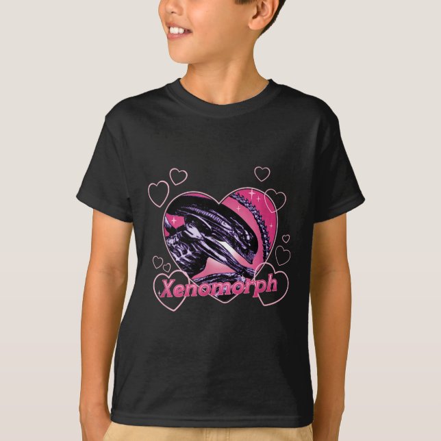Camiseta Alien 3 Valentine's Day Loving Xenomorph Heart Rtr (Anverso)