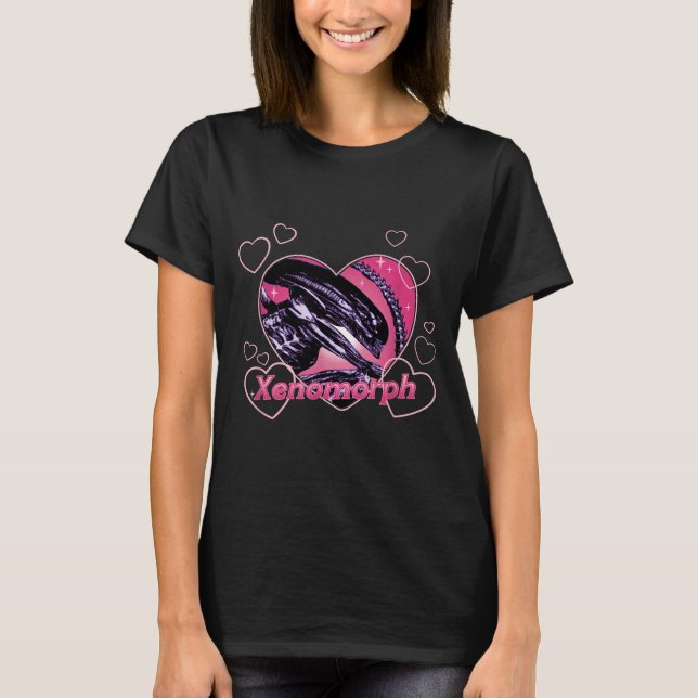 Camiseta Alien 3 Valentine's Day Loving Xenomorph Heart Rtr (Anverso)