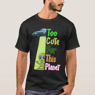 Camiseta Alien a lo lindo para este planeta