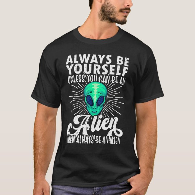 Camiseta Alien Alien Tee Alien Humor (Anverso)