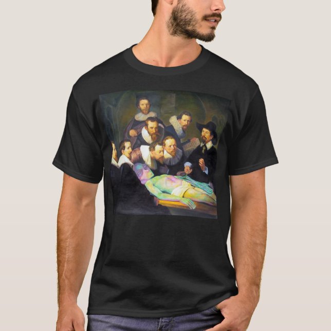 Camiseta Alien Anatomy Lesson Estilosos y modernos hombres  (Anverso)