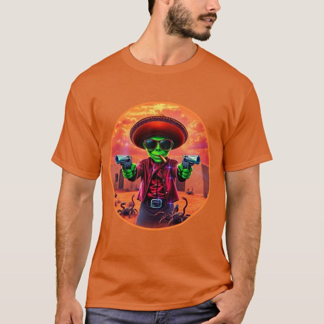 Camiseta Alien Bandit (Anverso)