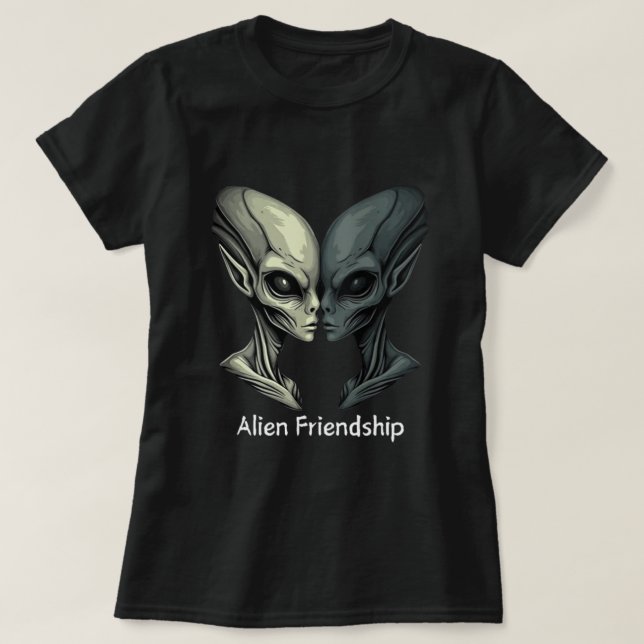 Camiseta Alien BFF T-Shirt (Diseño del anverso)