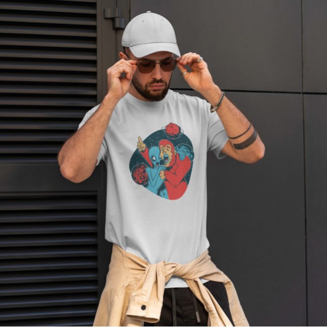 Camiseta Alien Bigfoot (Subido por el creador)