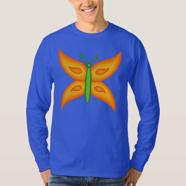Camiseta Alien Butterfly Basic Long Sleeve (Anverso)