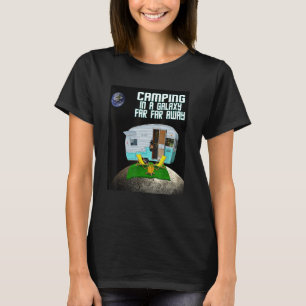 Camiseta Alien Camping En Una Galaxia Muy Lejos