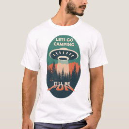 Camiseta Alien Camping Fun