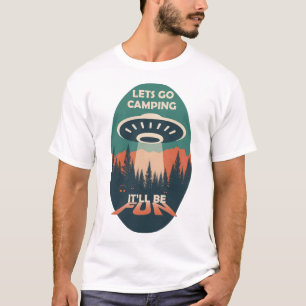 Camiseta Alien Camping Fun