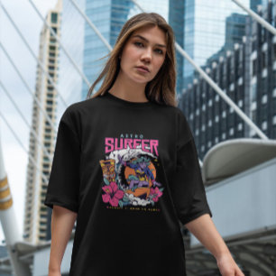 Camiseta Alien Chica Surfing