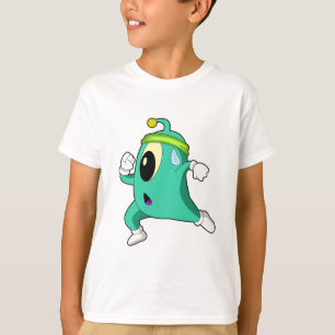 Camiseta Alien como Runner