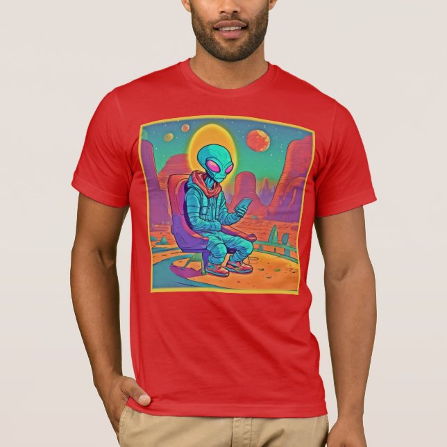 Camiseta Alien Coolness Unleed (Anverso)