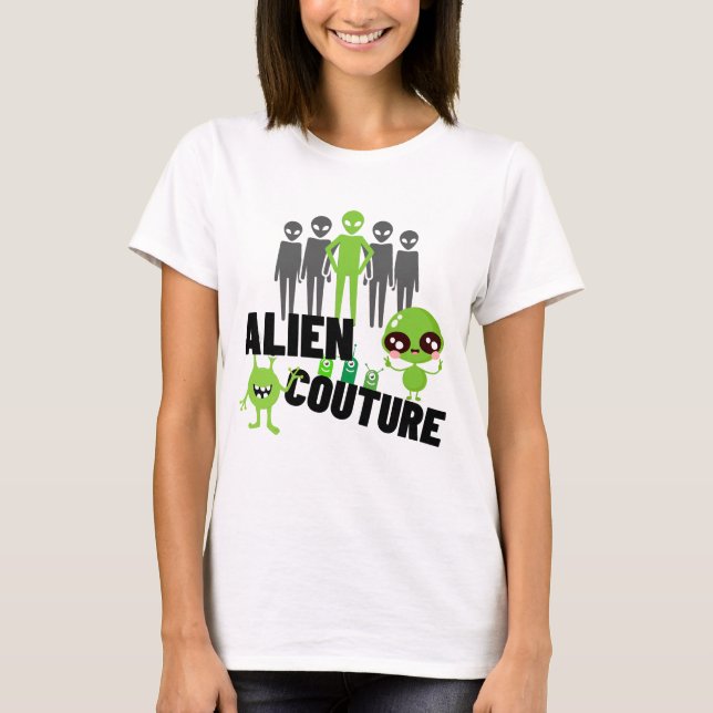 Camiseta Alien couture.w (Anverso)