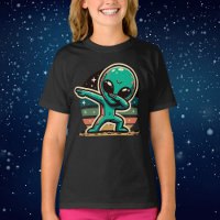 Alien Dabbing extraterrestre divertida