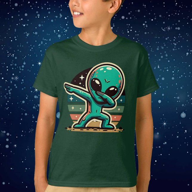 Camiseta Alien Dabbing extraterrestre divertida (Subido por el creador)