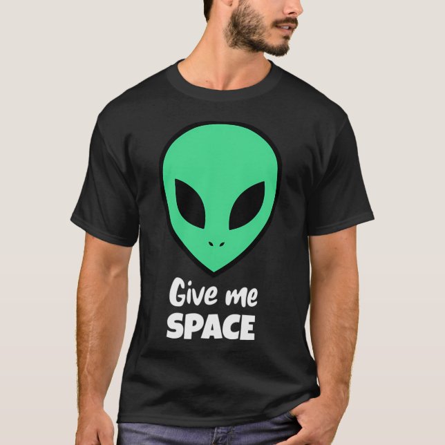 Camiseta Alien Dame espacio (Anverso)