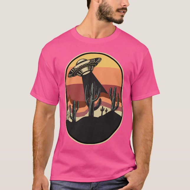 Camiseta Alien De Estilo Retro Porque La Verdad Está Ahí Fu (Anverso)