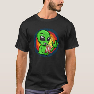 Camiseta Alien de Guay de época con palomitas de maíz
