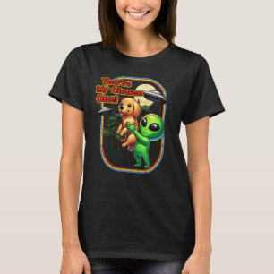 Camiseta Alien de la recuperación de oro divertida que has