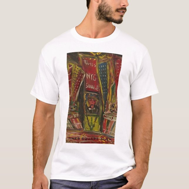 CAMISETA ALIEN DE TIMES SQUARE (Anverso)