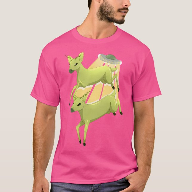 Camiseta Alien Deer (Anverso)