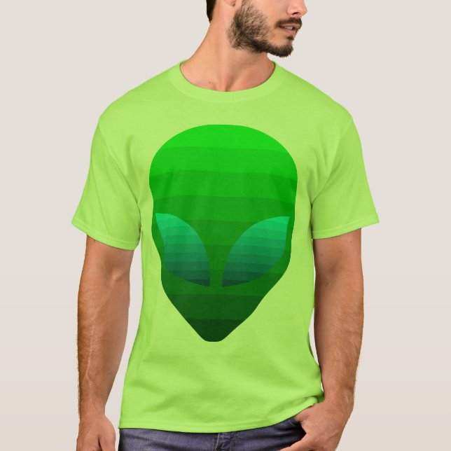Camiseta Alien del espacio de la cueva de Kawaii (Anverso)