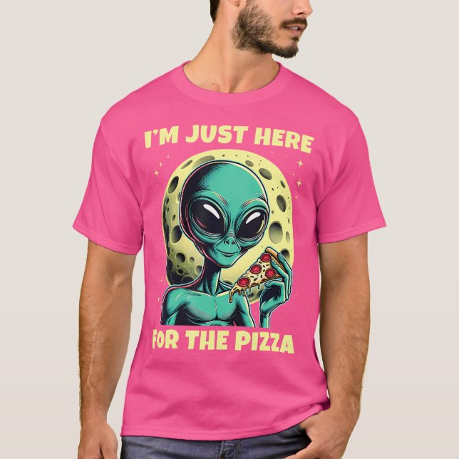 Camiseta Alien Design Boys Hombres Mujeres Ufo Extraterrest (Anverso)