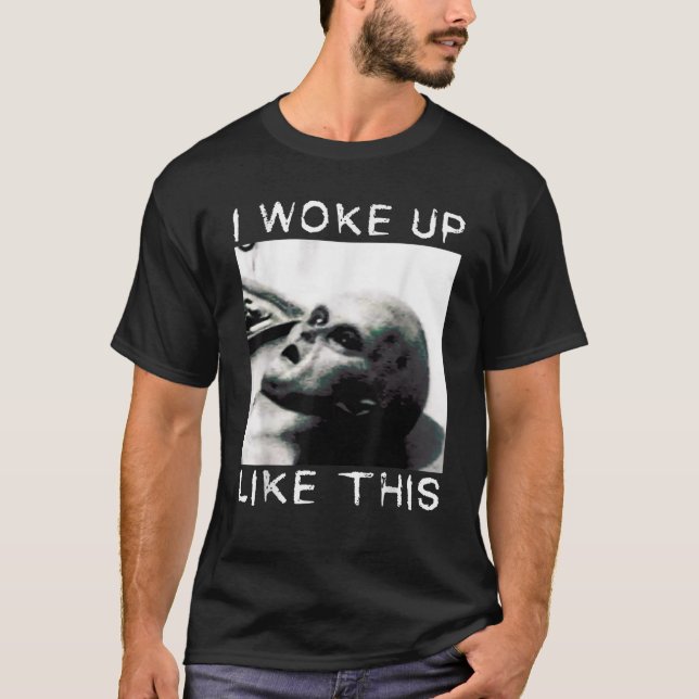 Camiseta Alien Divertido Alien De La Autopsia Alienígena Me (Anverso)