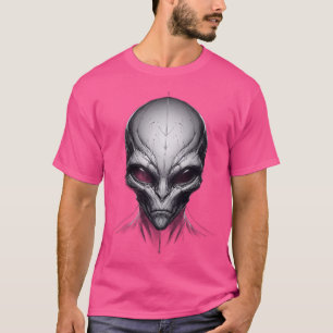 Camiseta Alien - El Gris 3 (Fondo Transparente)